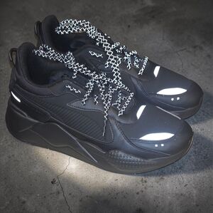 Men's RS-X Triple Black PUMA Shoes(ONLY WORN ONCE) SIZE 10